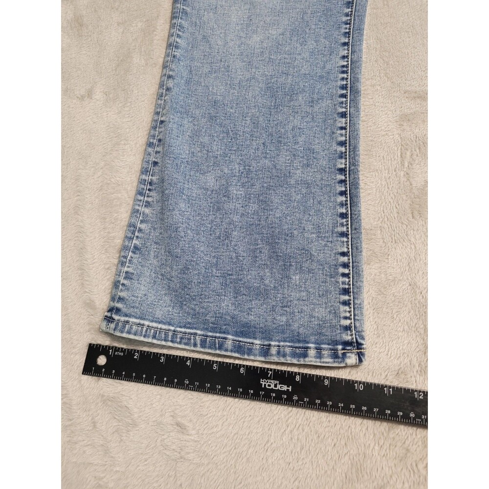 NWT Tommy Bahama Womens Jeans Size 16 Indigo Palms Mid-Rise Mini Bootcut Blue - Picture 11 of 16